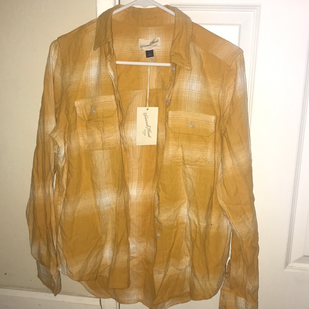 Universal Thread Plaid Button Up